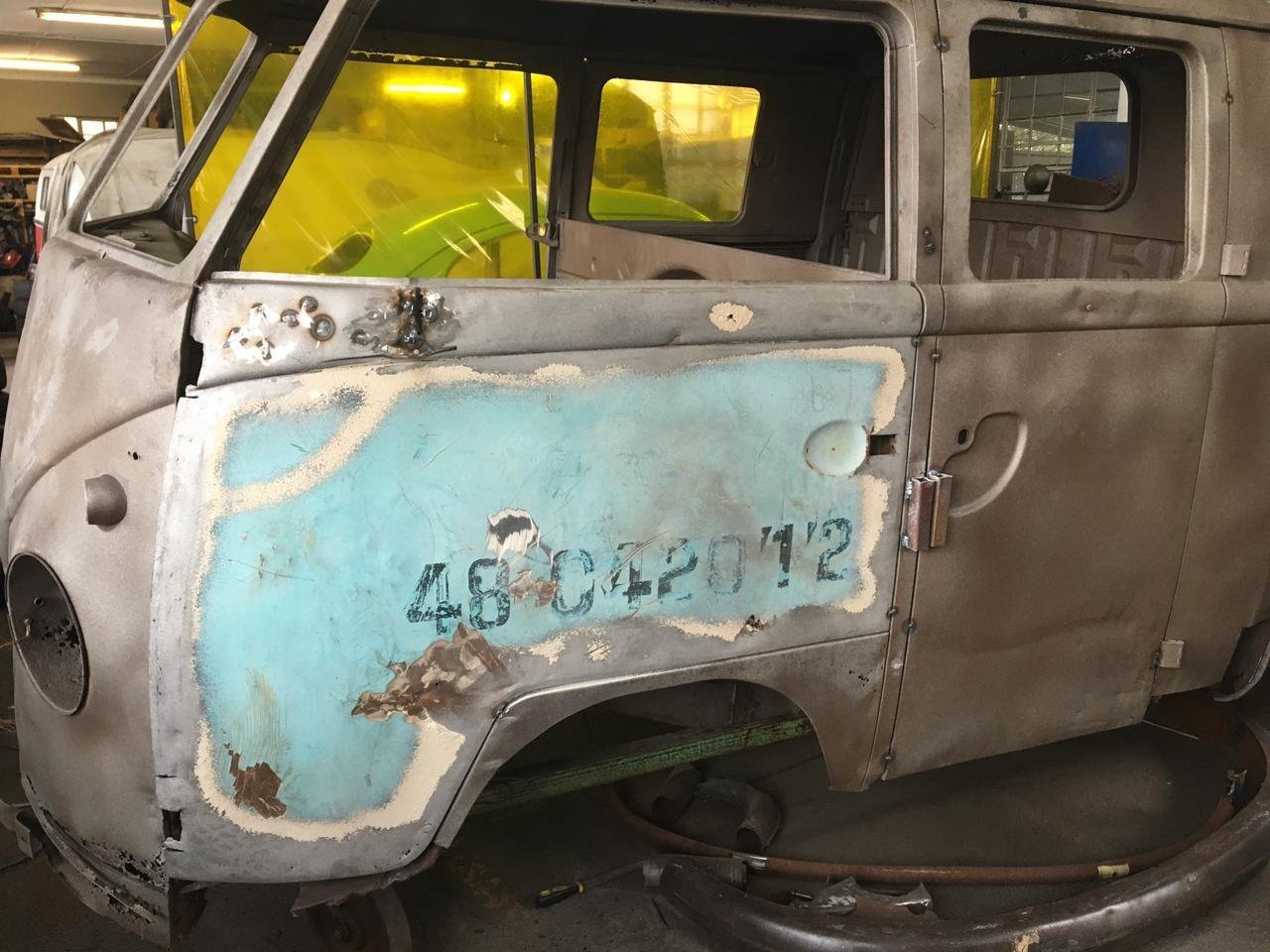 1958 Crew Cab project Splitscreen